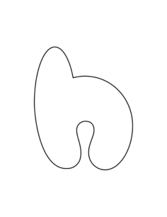 Lowercase Bubble Letter H Coloring Pages Pdf, Free Vectors File